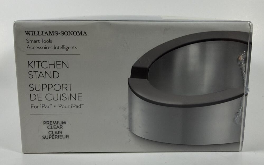 Williams-Sonoma Premium Clear Kitchen Stand For Tablet - New